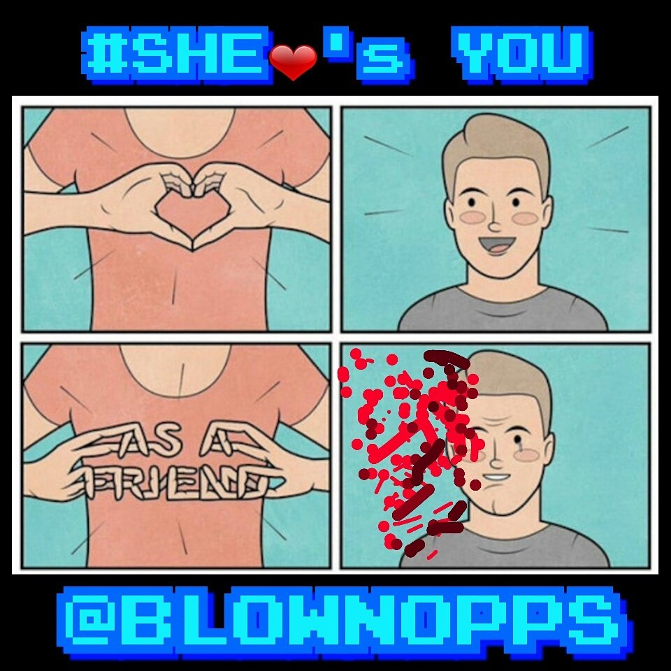 blownopps's tweet photo. #TheWorthlessWorm 🐛  Presents: #She❤'sYOU on #FriendZoneFriday 👫💔🚫     #TheCoffeeSharks ☕🐟 https://t.co/YKuFSWPCWh