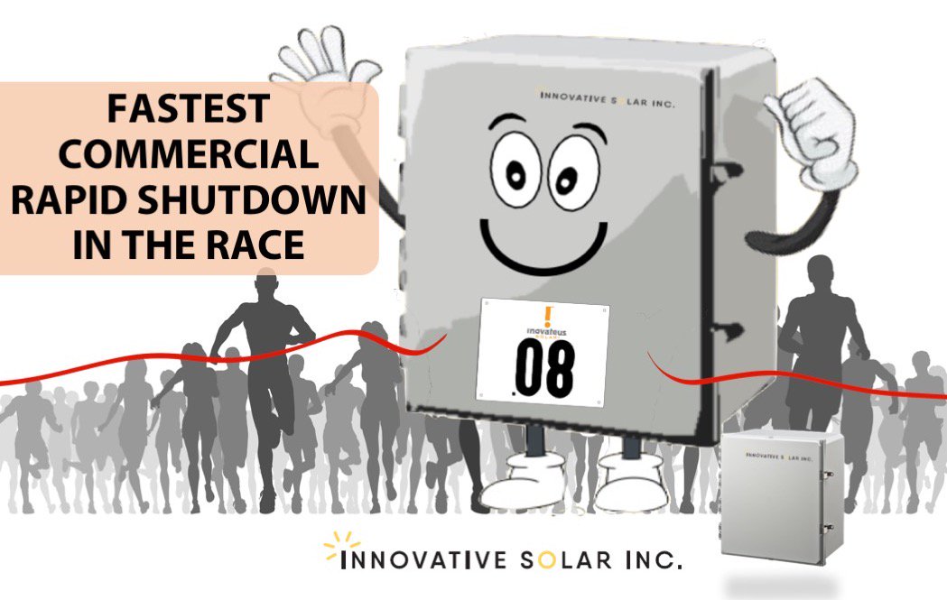 Innovative_SI's tweet photo. Thanks @InovateusSolar Nobody is faster at Commercial Rapid Shutdown than us. Top follower of the week honors. #solarpower #Nationalbeerday https://t.co/ZrUa0lwHl6