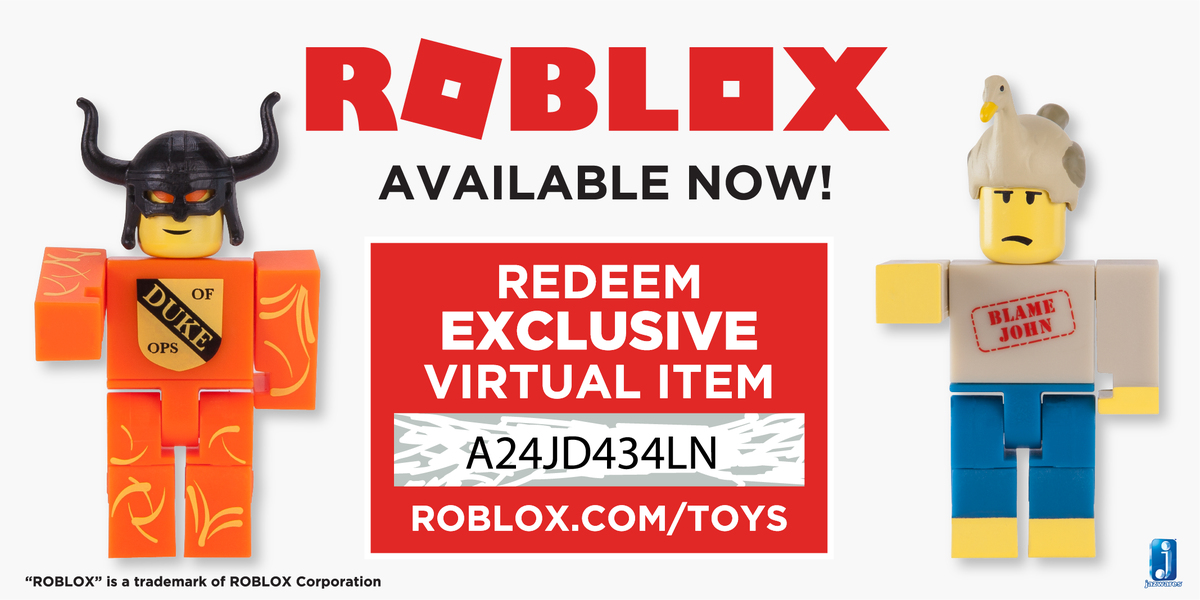 Jazwares On Twitter Redeem Roblox Exclusive Virtual Items At
