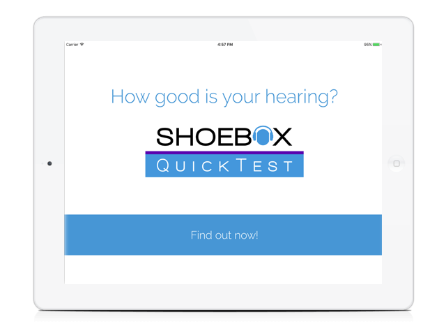 SHOEBOX_Aud's tweet photo. SHOEBOX QuickTest - Our Mobile Screening Tool for Hearing Clinics and Retailers has arrived! https://t.co/Ej0g03gABv https://t.co/1semXccXyl