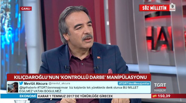 tgrthabertv's tweet photo. .@mazharbagli:"Alman istihbaratının ‘darbenin arkasında FETÖ yok’ açıklamasından sonra Kılıçdaroğlu’nun açıklaması geldi" #TGRTdenMesajımVar https://t.co/xTRNyuVG4d