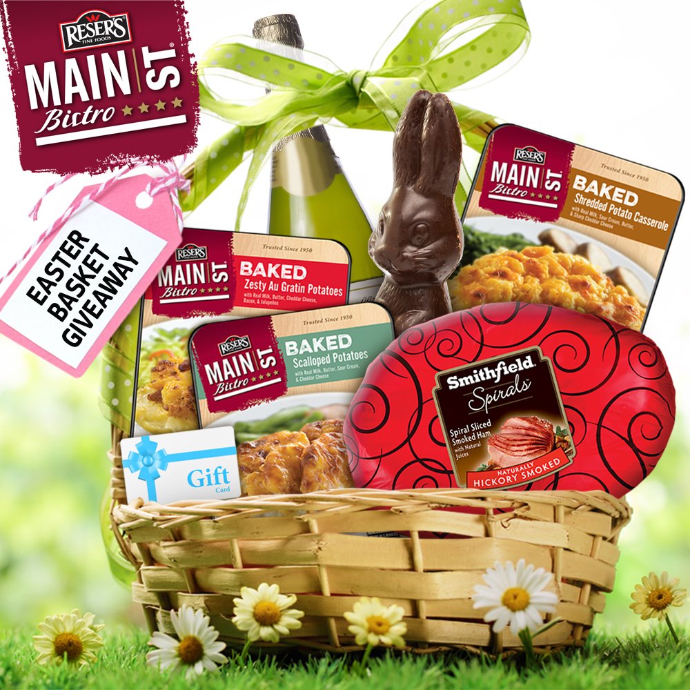 Resers's tweet photo. Visit our Facebook page to enter our #giveaway of Easter Dinner essentials &amp; a $100 #giftcard Ends 4/12. https://t.co/VIN2UUET88 https://t.co/6EjLOP168x