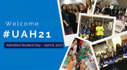 UAHuntsville's tweet photo. Welcome to campus Admitted Students! #UAH21
https://t.co/4RXQ8xeFOJ https://t.co/g6nWcjEnE1