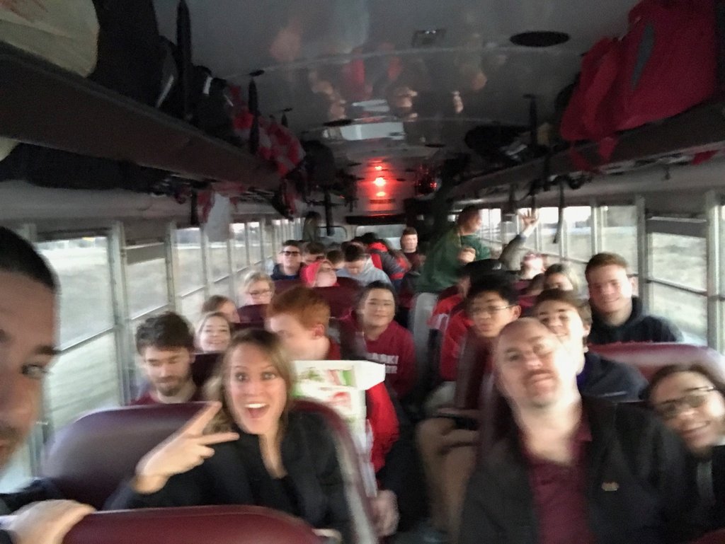 PCSDMusic's tweet photo. PHS jazz trip 2017 is wrapping up! We'll be back at 3:15! Thanks for a great trip guys! https://t.co/T7O43N70Hx