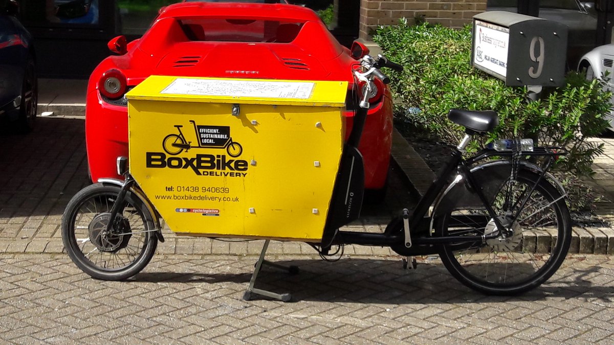 box bike delivery