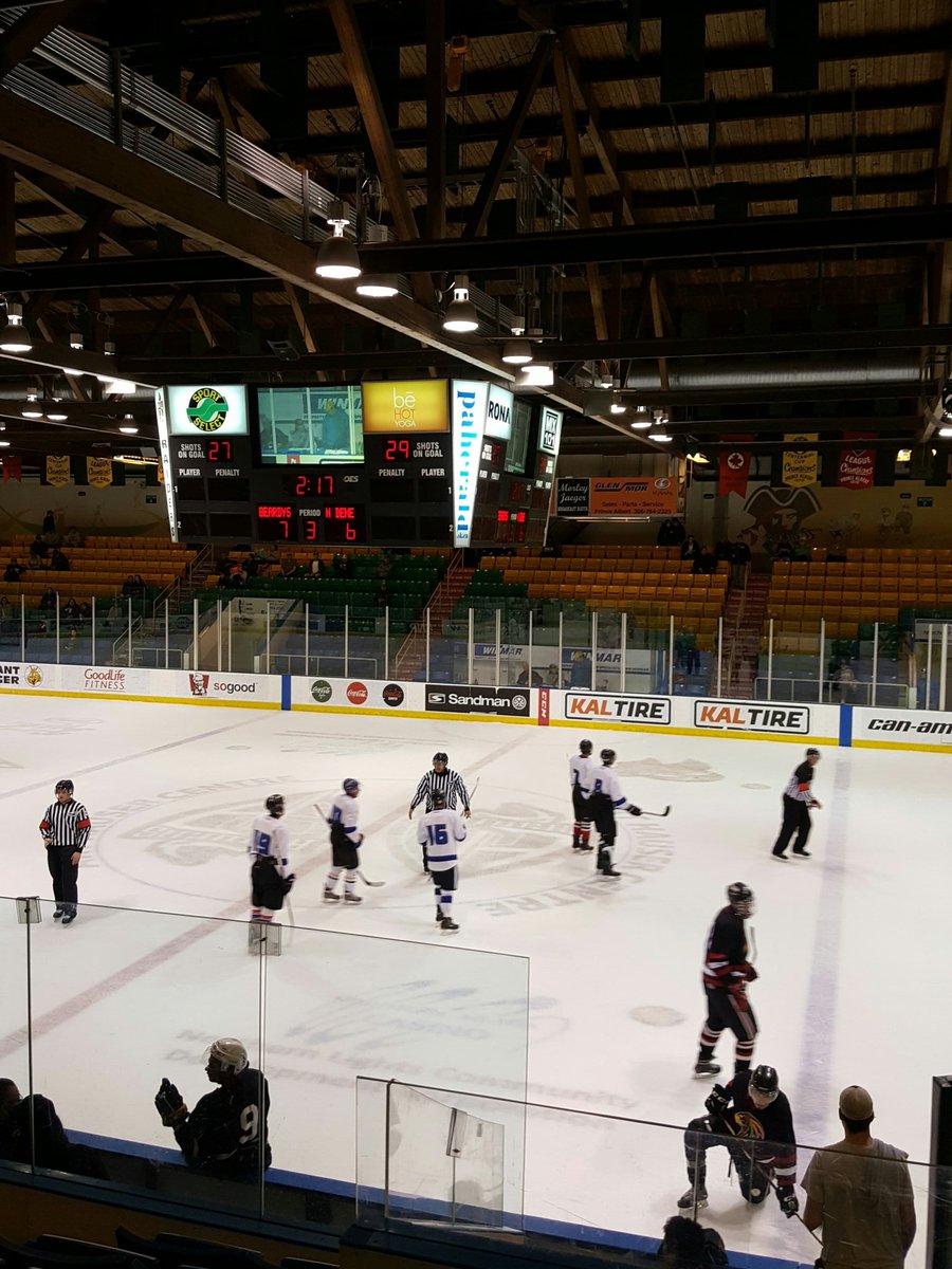 DennisPott's tweet photo. When your team doesn't play in April you do what you got to do to get your hockey fix #senatorcup https://t.co/UphCkgBWOP