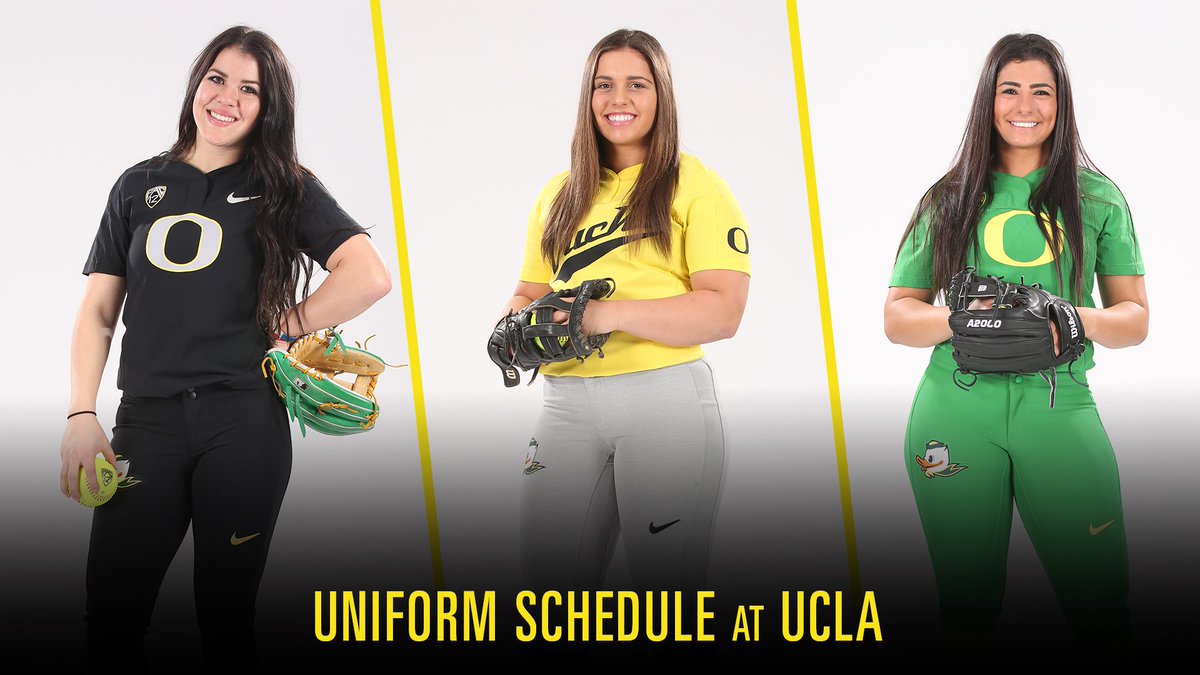 oregon softball uniforms