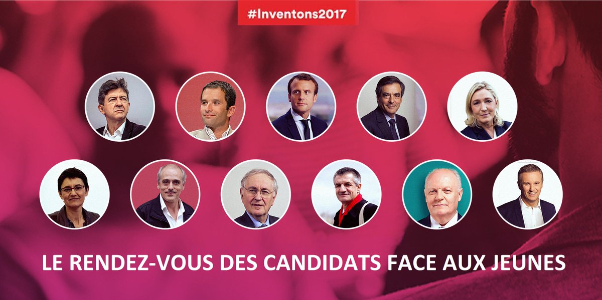 Make_org's tweet photo. #VENEZNOMBREUX demain pour LE GRAND RDV DES CANDIDATS FACE AUX JEUNES !! À partir de 13h30 👉 RSVP : https://t.co/62ATjwDNWp #Presidentielle https://t.co/Mji9XbMyX6
