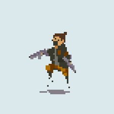 PixelKeats's tweet photo. Concept for this scrappy boyo is done- Time for the #animation! #aseprite #pixelart #gamedev https://t.co/KGUKBruR1f