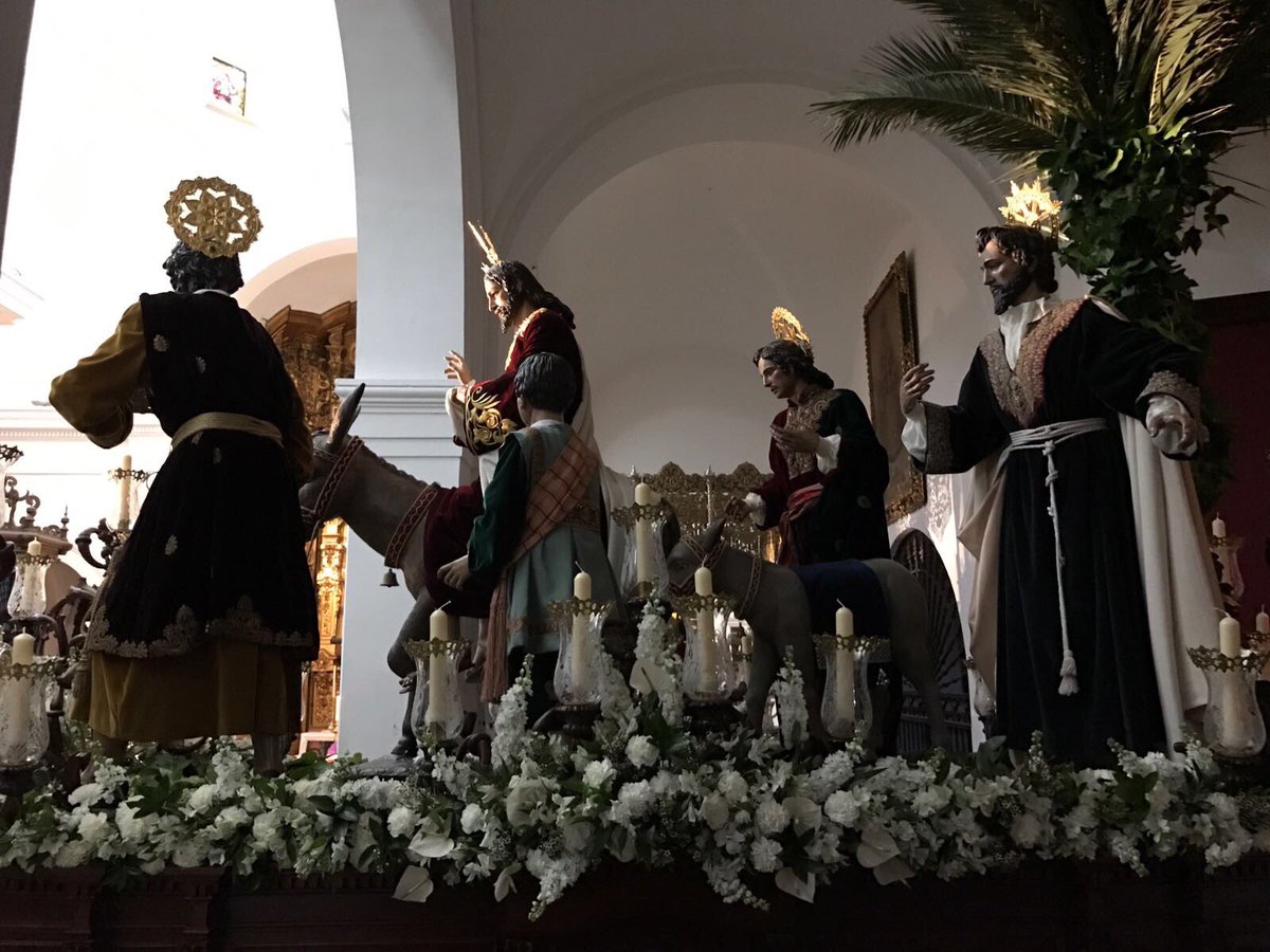 Todo preparado para el Domingo de Ramos 2017