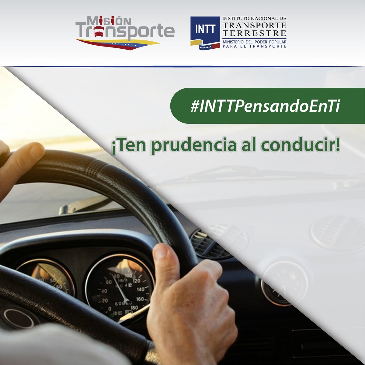 mintransporteve's tweet photo. Porque  queremos tú seguridad en la vía, ten prudencia al conducir. #INTTPensandoEnTi https://t.co/AadRxidngL