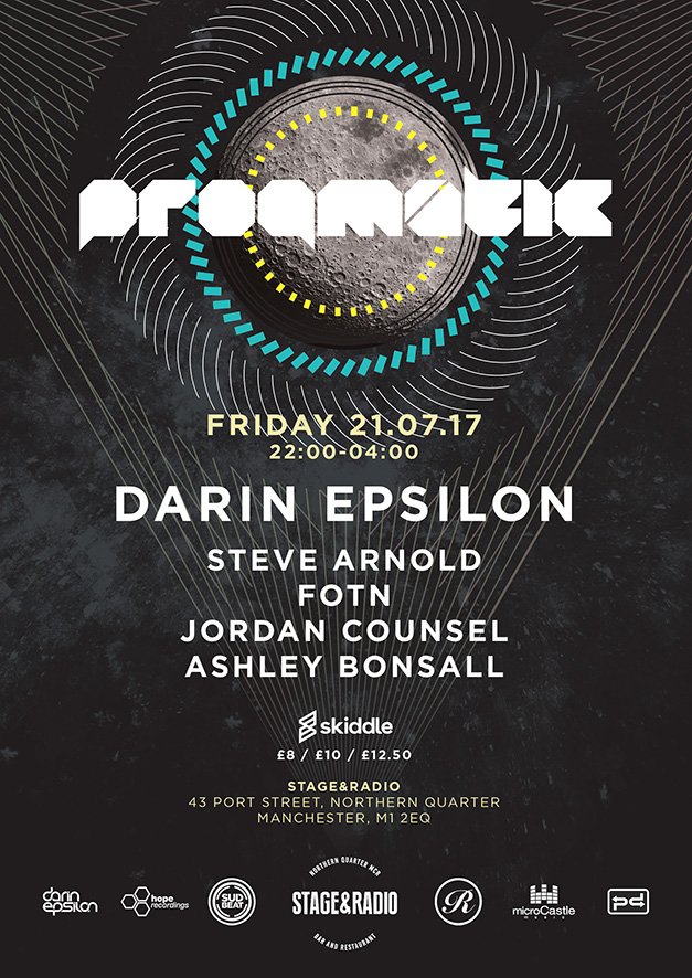 ProgmaticUK's tweet photo. **FULL EVENT RELEASE** We welcome @DJSteveArnold and FOTN along with main man @DarinEpsilon this Summer #progressive #proglife #manchester https://t.co/KJb23b9Zzs