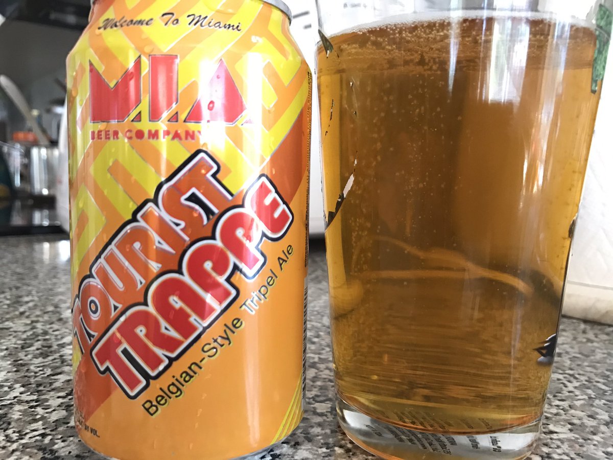 On #Nationalbeerday, time to try a local brew that I have waiting for- <a href="/MIABrewing/">M.I.A. Beer Company</a> Tourist Trappe- a fun name for a strong &amp; tasty beer 🍺