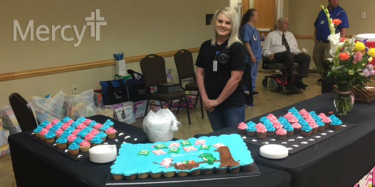 MercyOklahoma's tweet photo. We're out here until 4:30! Come join #MercyAda and @ChickasawNation for our community-wide baby shower at the Chickasaw Community Center. https://t.co/tYYTbcrjh5