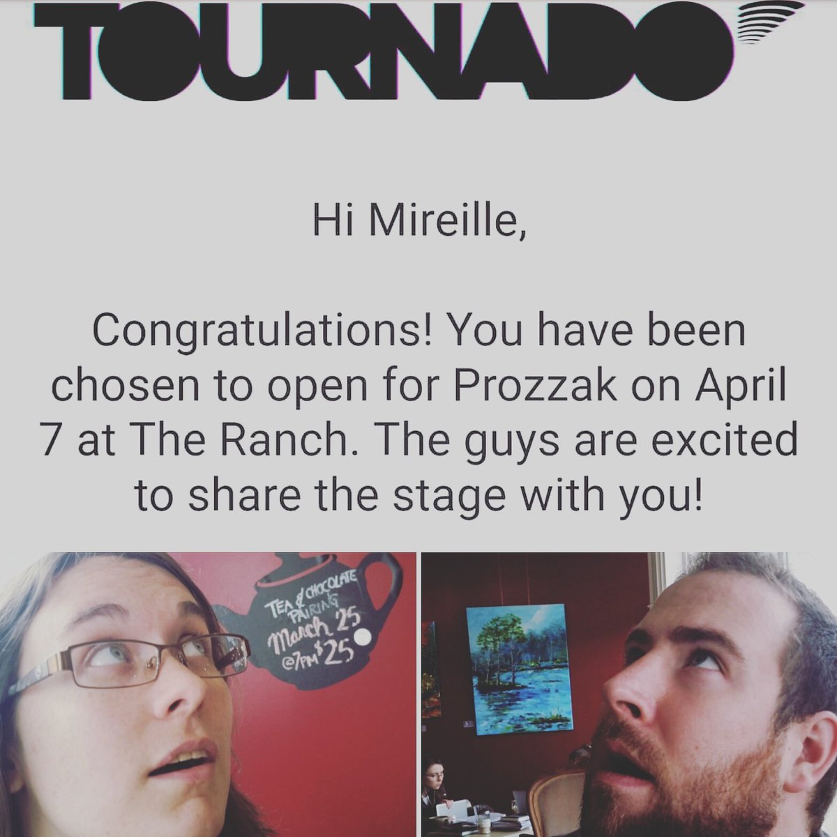 Come see us even if you have a strange disease! We'll never get over you ;) <a href="/ProzzakOfficial/">Prozzak</a> #nostalgia 

The Ranch Roadhouse. Doors at 7!