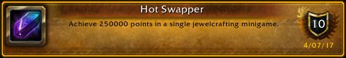 KrystalHarting's tweet photo. I just earned the [Hot Swapper] Achievement! #Warcraft https://t.co/QbXnX5VyRB