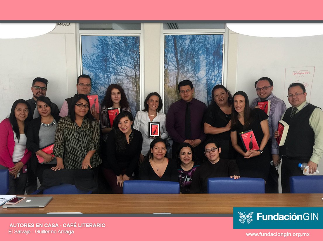 FundacionGIN's tweet photo. Gran participación de @GINgroupMX en el primer #CafeLiterario del libro #LeerElSalvaje de @G_Arriaga #AutoresEnCasa @FundacionGIN https://t.co/CaTjfImN2a