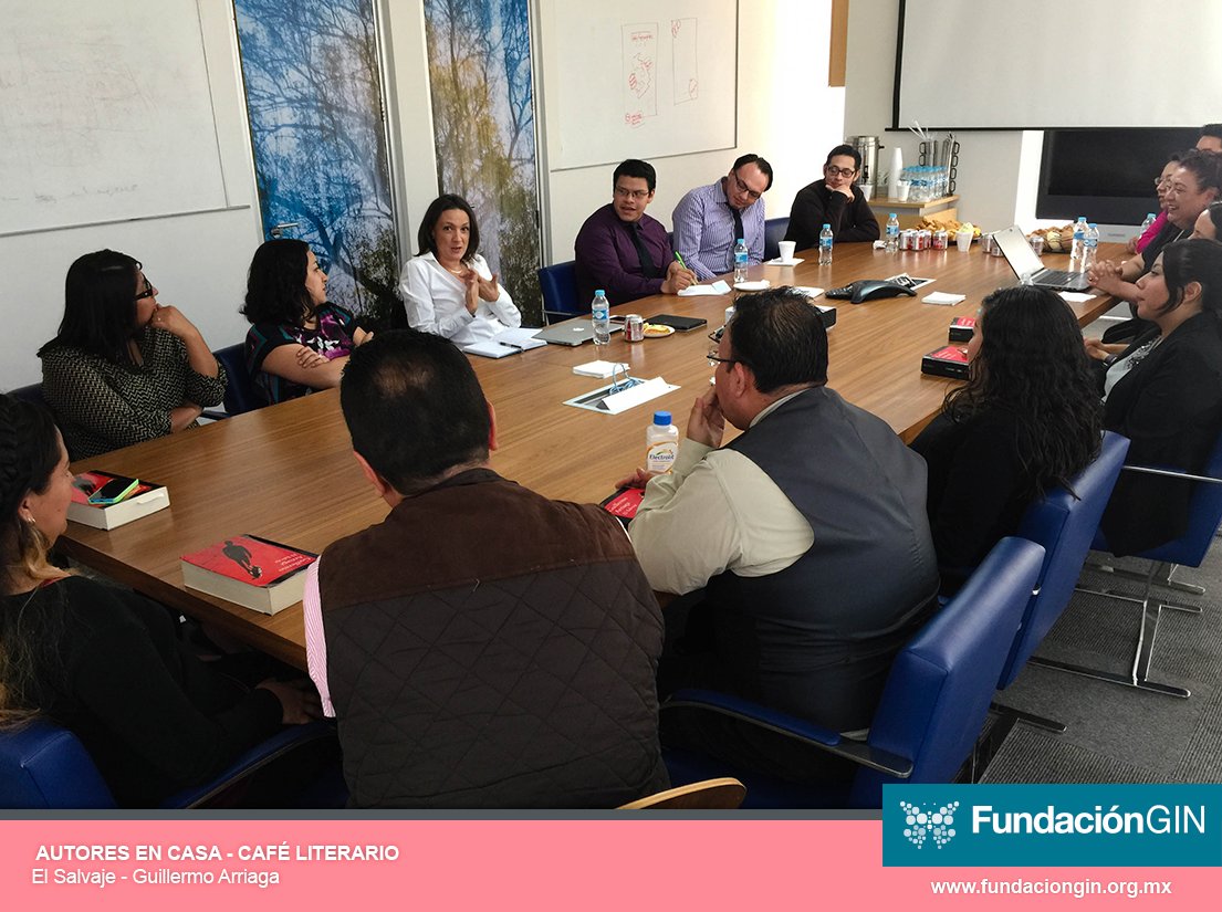 FundacionGIN's tweet photo. Gran participación de @GINgroupMX en el primer #CafeLiterario del libro #LeerElSalvaje de @G_Arriaga #AutoresEnCasa @FundacionGIN https://t.co/CaTjfImN2a