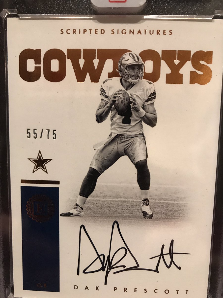 16bitcards's tweet image. Another great day from panini redemption @RichLayton42 @PaniniAmerica @dak