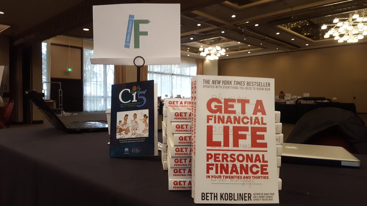 IndiesForward's tweet image. HUGE thanks to @simonschuster for donating copies of @BethKobliner's book to our #kidstute Personal Finance for Booksellers panel attendees.