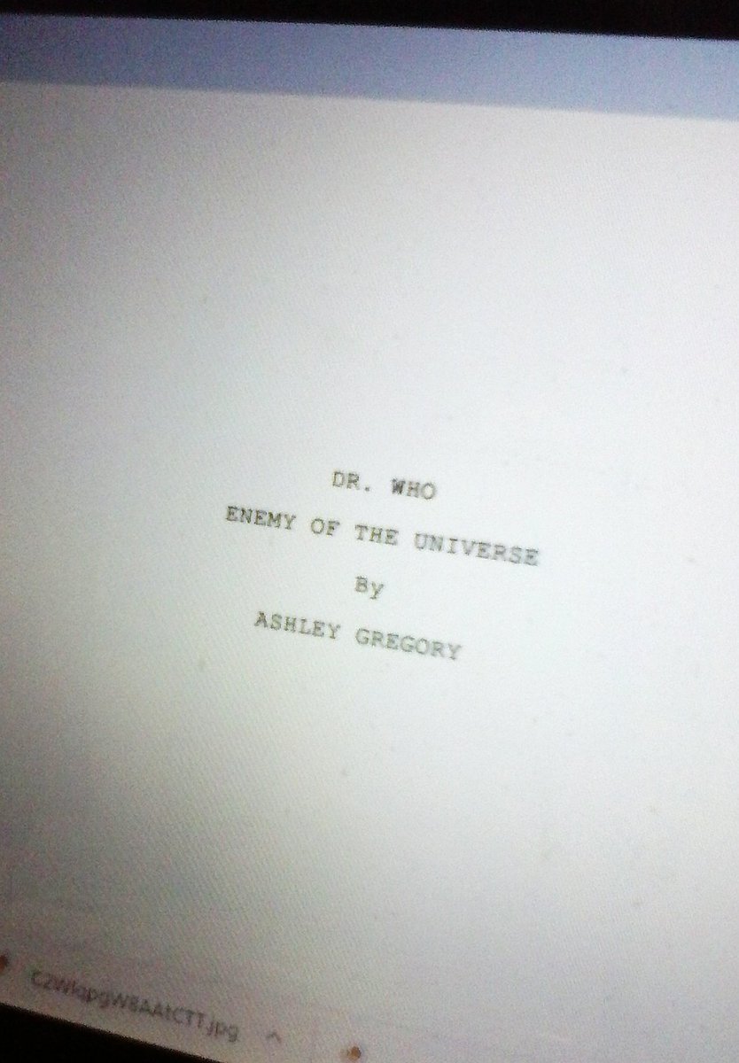 SiHodges79's tweet photo. Hope you're all enjoying @MrCThomson's 2nd episode of the epic 2nd Doctor #MissingAdventure The Patient Menace. Meanwhile I'm proofing this: https://t.co/CHN720mdL1