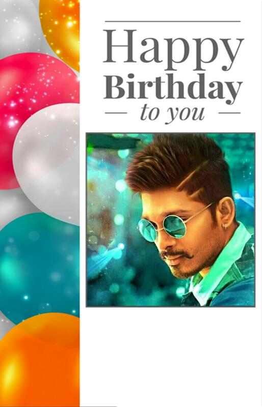 Happy birthday  ý    h star allu arjun 