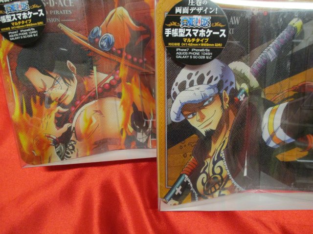 One Piece 麦わらストア福岡店 Ar Twitter オススメ商品 ワンピース 手帳型スマホケース ルフィ ゾロ サンジ ロー エース 5種 各3 900円 税 好評発売中 麦わらストア Onepiece