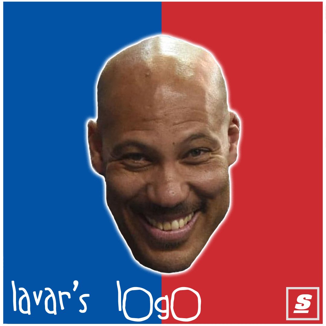 theScore's tweet photo. Looks like LaVar has come up with a new logo, just in case the NBA decides to switch it up. https://t.co/7r8xB9Ytz9