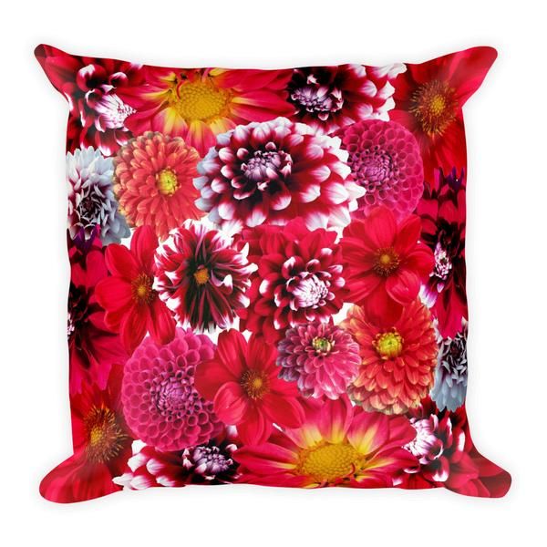 PromoMyEtsy's tweet photo. Red Pink Floral Square Pillow @HeadZoneTees https://t.co/TkWjPGpfq7 https://t.co/FRMqSR8IhX