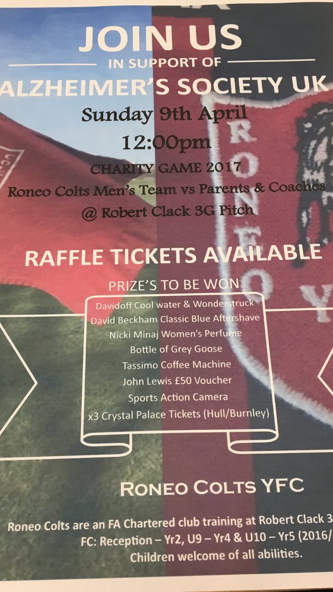 RoneoYfc's tweet photo. @john_badham1 @bradley_darling @EggyBrooks @Bobbijoee_ #RoneoColts #Charity Game is Sunday 9th April @RobertClack3G ๐โฝ๏ธ๐ฅ https://t.co/3AIsKTfIBM