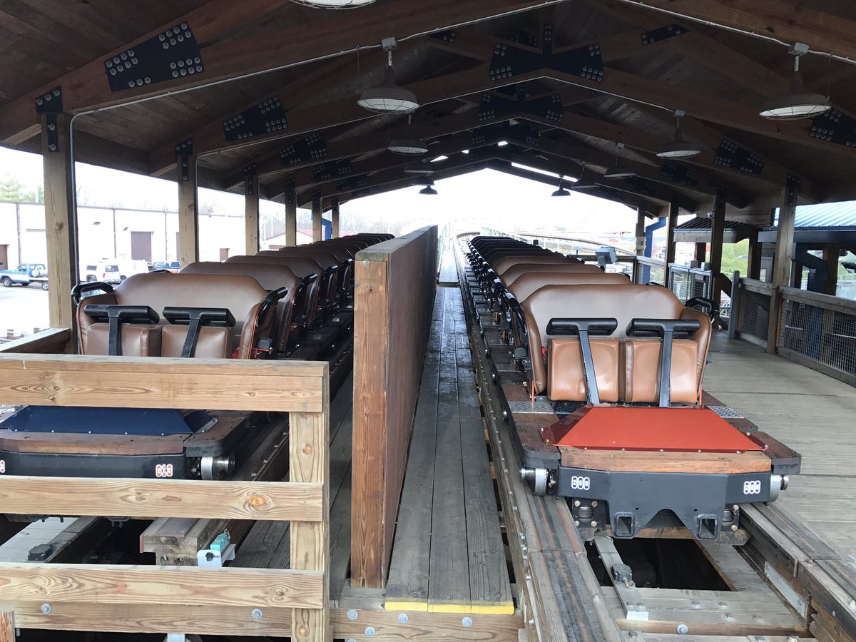 travismryan's tweet photo. We're right on track to opening day! #BestDayEver #Renegade #OutLawCoaster https://t.co/kGRlM4TVRI