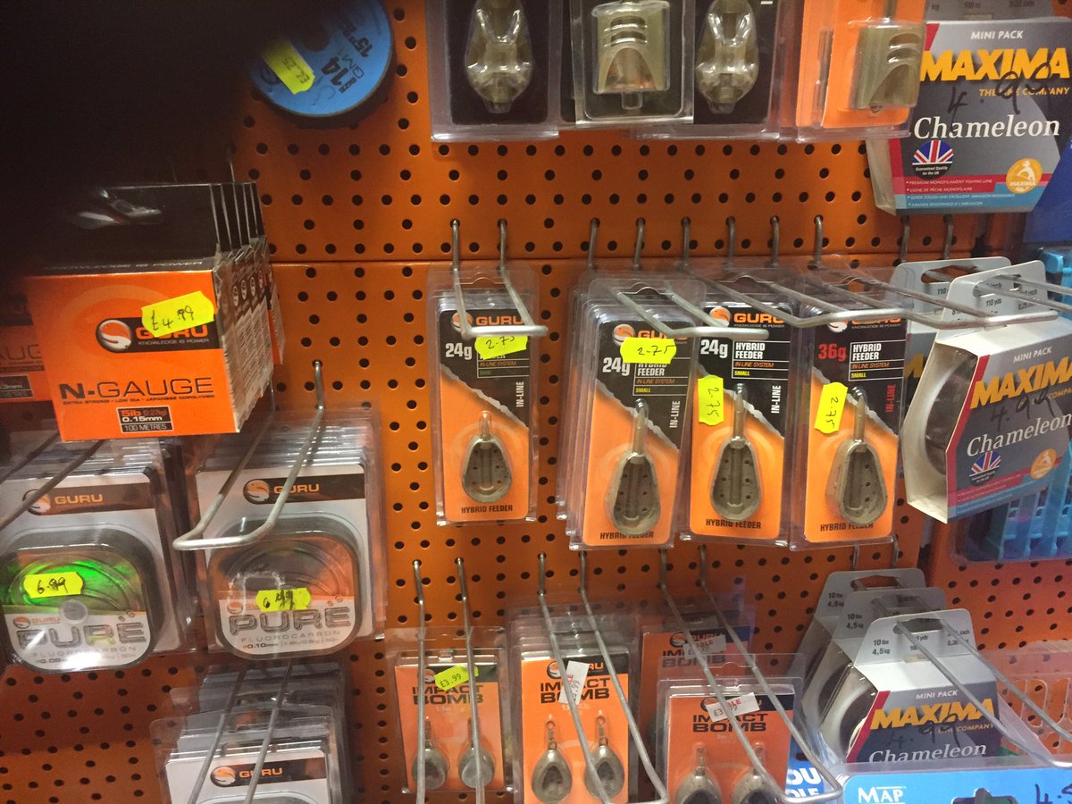 Free postage on all guru items regardless of spend 

#fishing #legacytackle