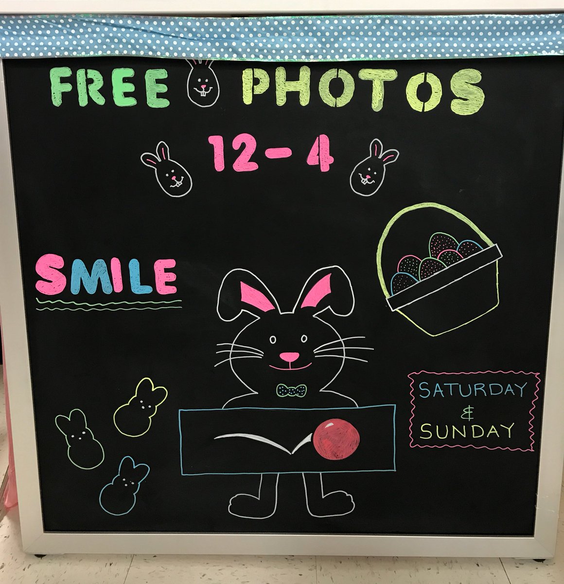 PetSmart1250's tweet photo. Who's ready to smile for the Easter Bunny? @CoastalPETM @jlfresh https://t.co/31pkHuLEj8