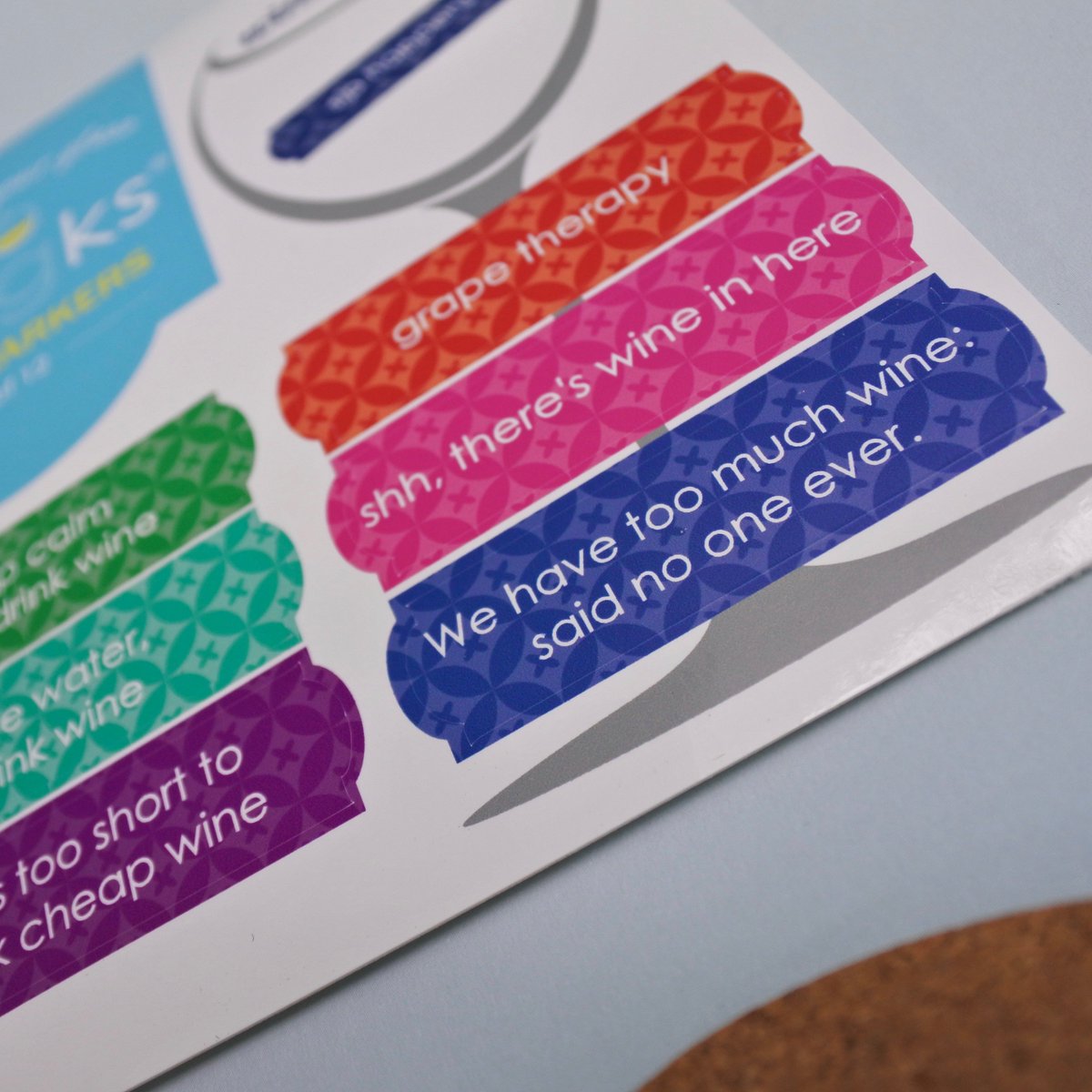 SmartassAndSass's tweet photo. It's Fri-yay, and that means wine. Reusable drink markers from @ClingksLLC #wine #friyay #beermethatwine https://t.co/tqtu3gD3qq