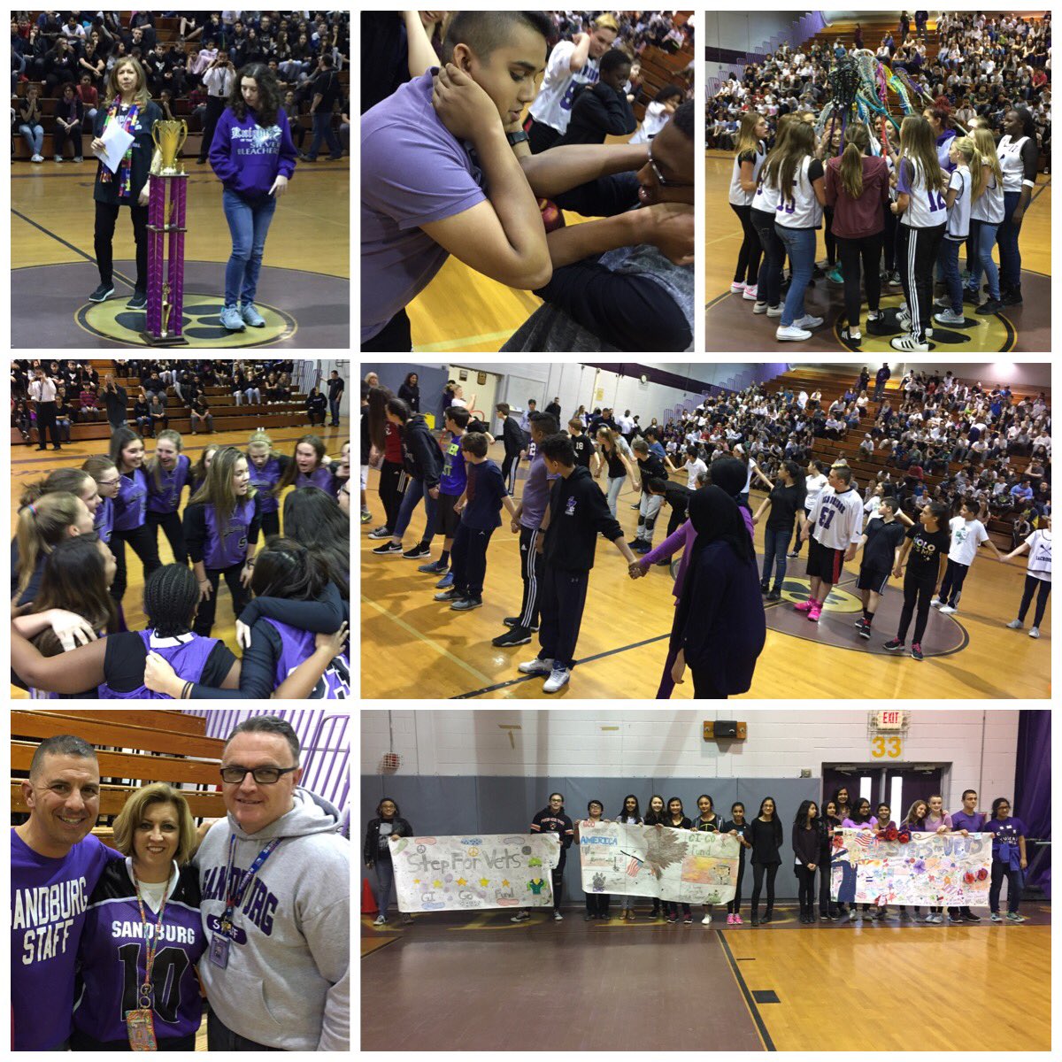 AngZiemba's tweet image. Battle of the Classes and Spring Pep Rally kick off spring break!#stepsforvets