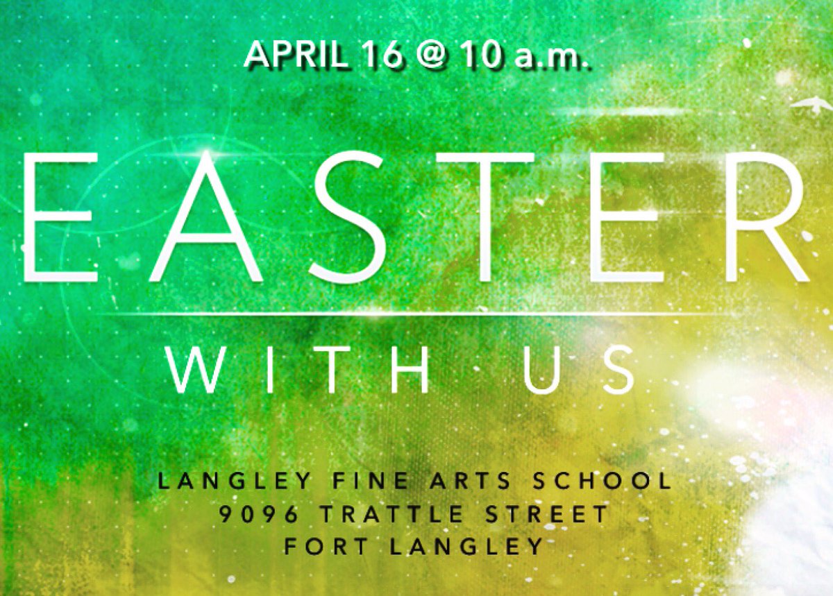FraserPointBC's tweet image. Two more Sundays until the #easterwithus service! A great morning to invite anyone to. We''m supply you with handout cards this Sunday!