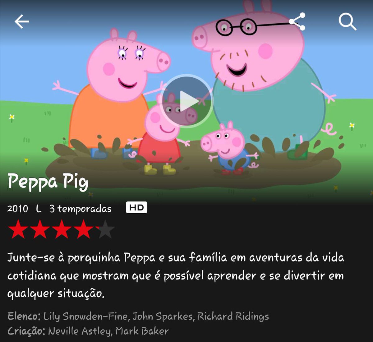 9bosta's tweet photo. - Meu, comecei uma série mt foda.          - Sério? Qual o nome?                               - Peppa Pig! https://t.co/SXvoDWJA8z