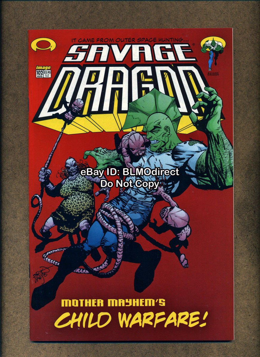 CollComics's tweet photo. HTF 2002 Savage Dragon #102 NM- Early… https://t.co/a09GR0tt2J 2002 Savage Dragon #102 NM- Early Invincible Preview Predates Invincible #1 https://t.co/zkx8XUQxuZ