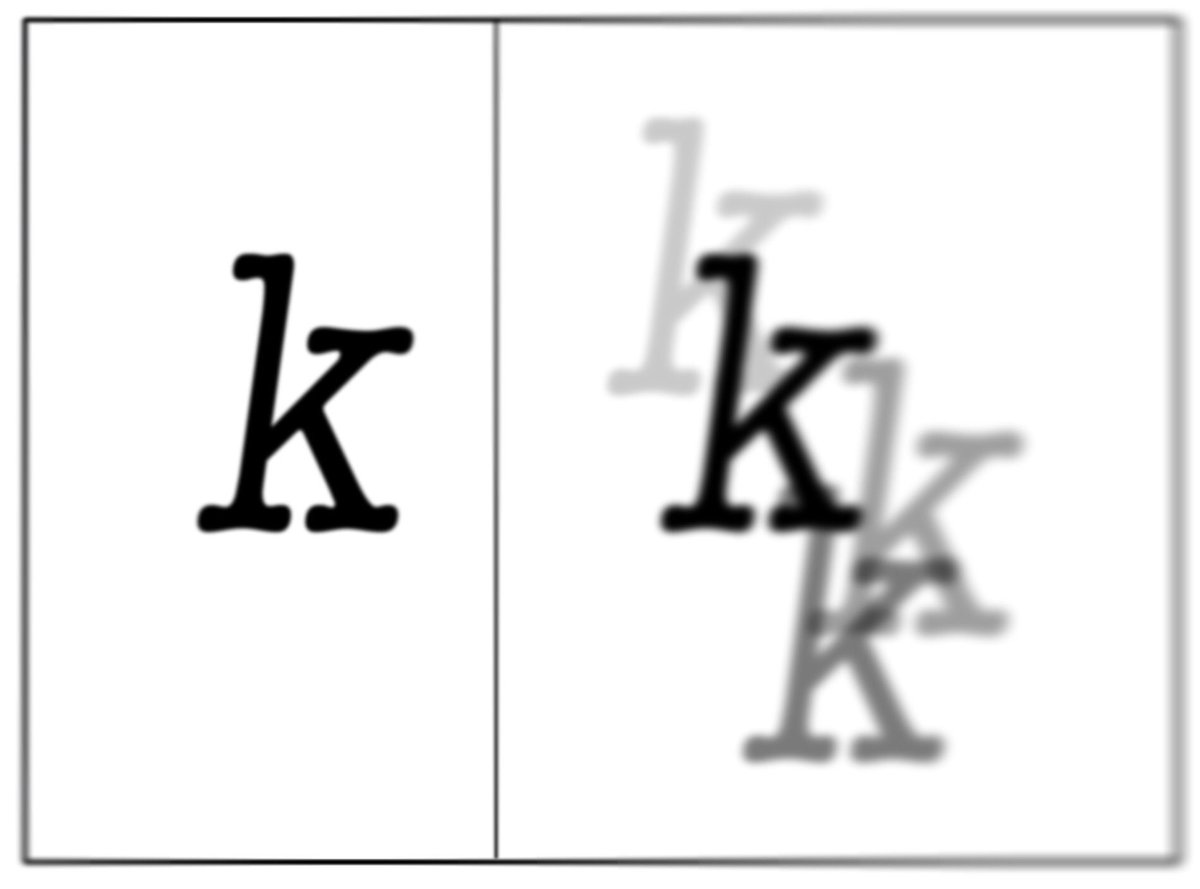 ComradeDaisyTJK's tweet image. This is within a standard deviation away from how i see with/without my contacts #Keratoconus #visionmodel