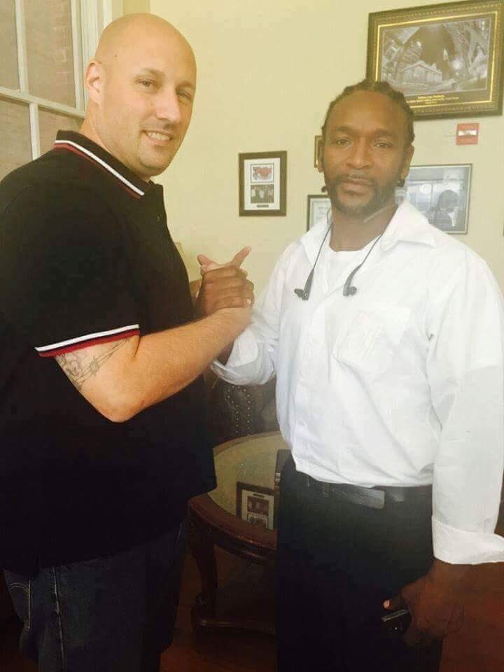 AbdulChappell's tweet photo. I remember writing this brotha from prison in 06, little did I know he'd be so instrumental in the next chapter of my life. Cory Cleghorn https://t.co/DwInF2J5Pr
