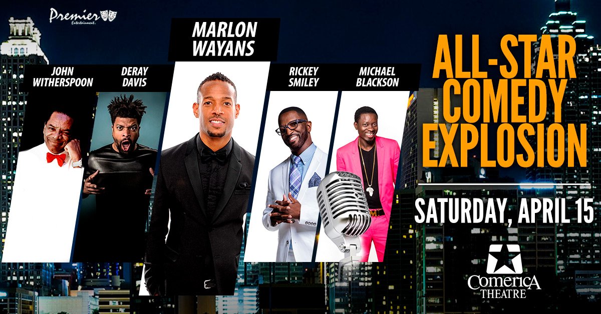 AZFinancialThtr's tweet photo. For a limited time, hurry &amp; snag discounted tix to the All-Star Comedy Explosion ft @MarlonWayans &amp; more April 15th: https://t.co/oSbjTVcTBy https://t.co/UBX3QpMefL