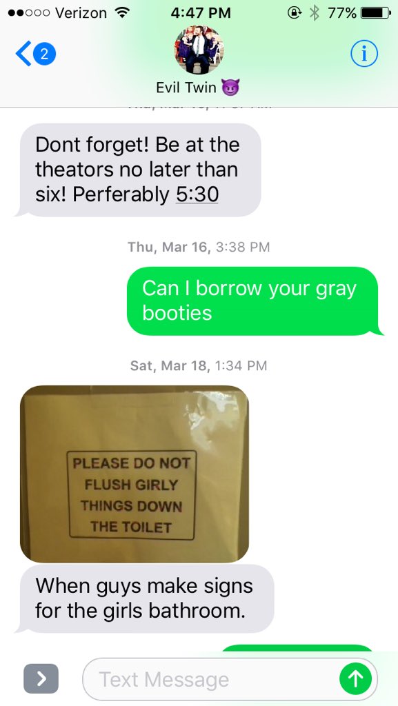 The_Sarge_B's tweet photo. Going through old texts from abbey #whatisourrelationship https://t.co/aIgw4Jg8Uj