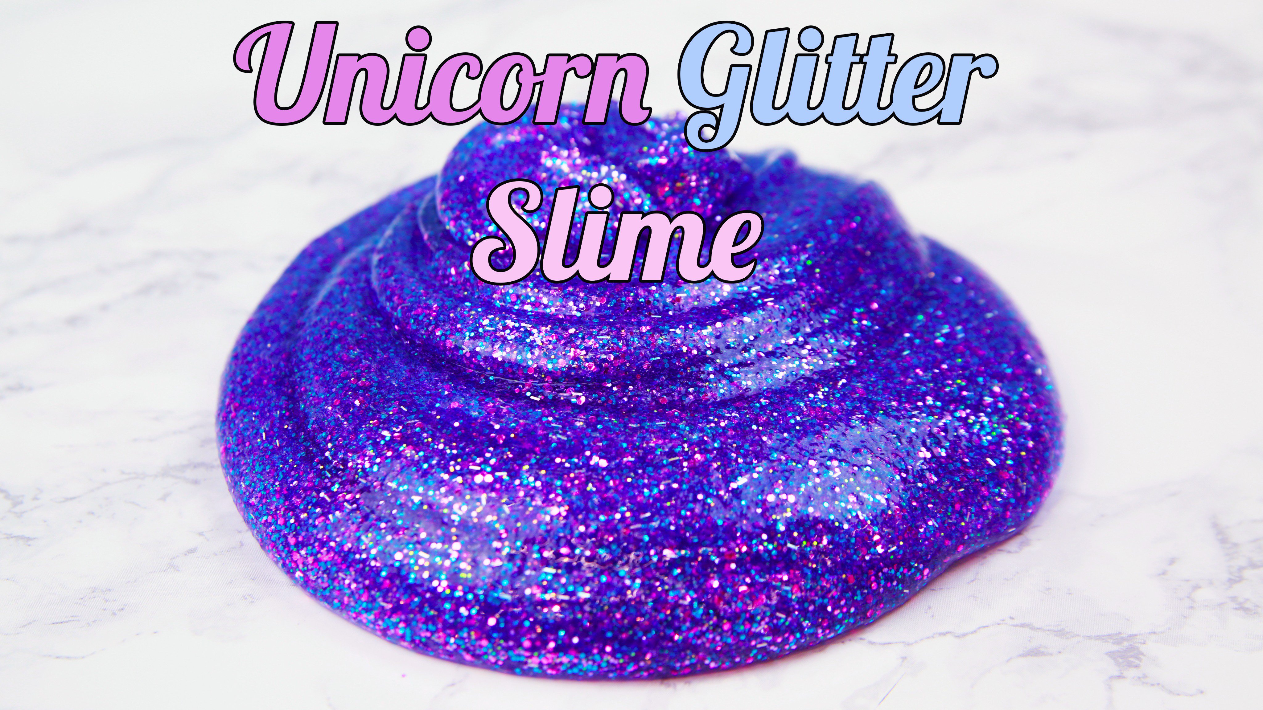 Unicorn Glitter Slime, This unicorn glitter slime will totally be your new  satisfying obsession!, By HelloGiggles