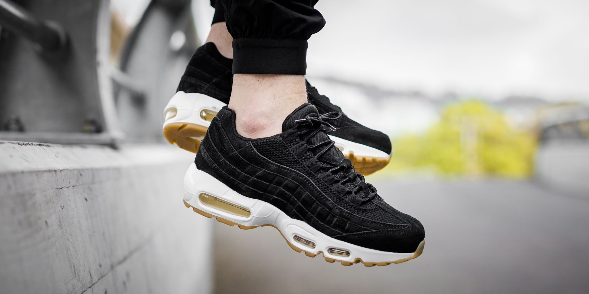 Air max 95 black clearance muslin