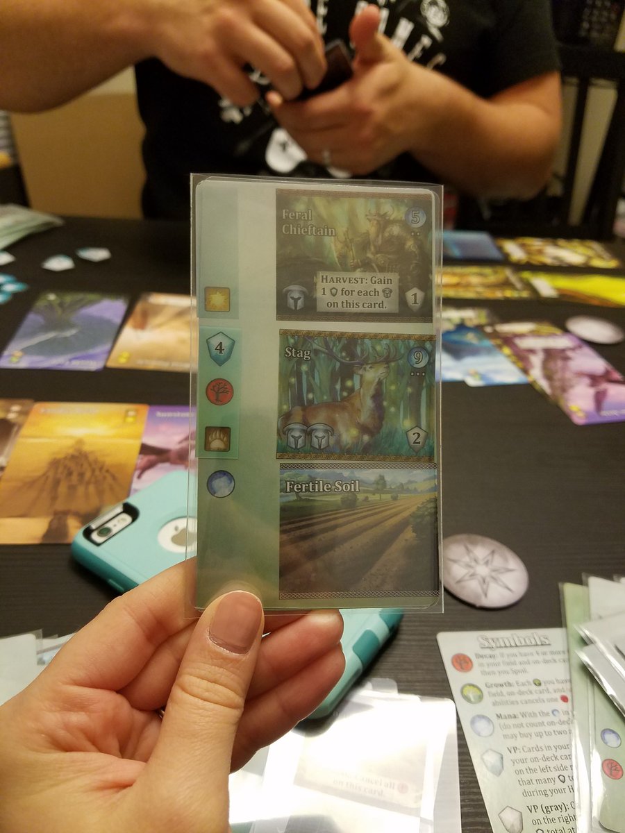 SaganEzell's tweet photo. This handsome fellow led me to total victory. Thank you stag. You're the true hero. #mysticvale #boardgames https://t.co/JIbMT6EBNs