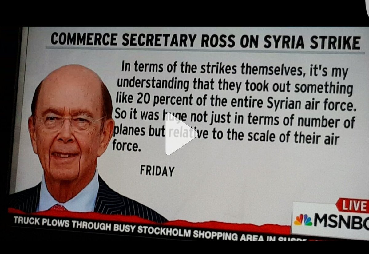 NikkisBubble's tweet photo. @SecretaryRoss should be home w/his grandkids nit in our govt...NO clue what's going on #inners #maddow #TrumpRussia #FireKushner #Resist https://t.co/FmkRZrzCxB