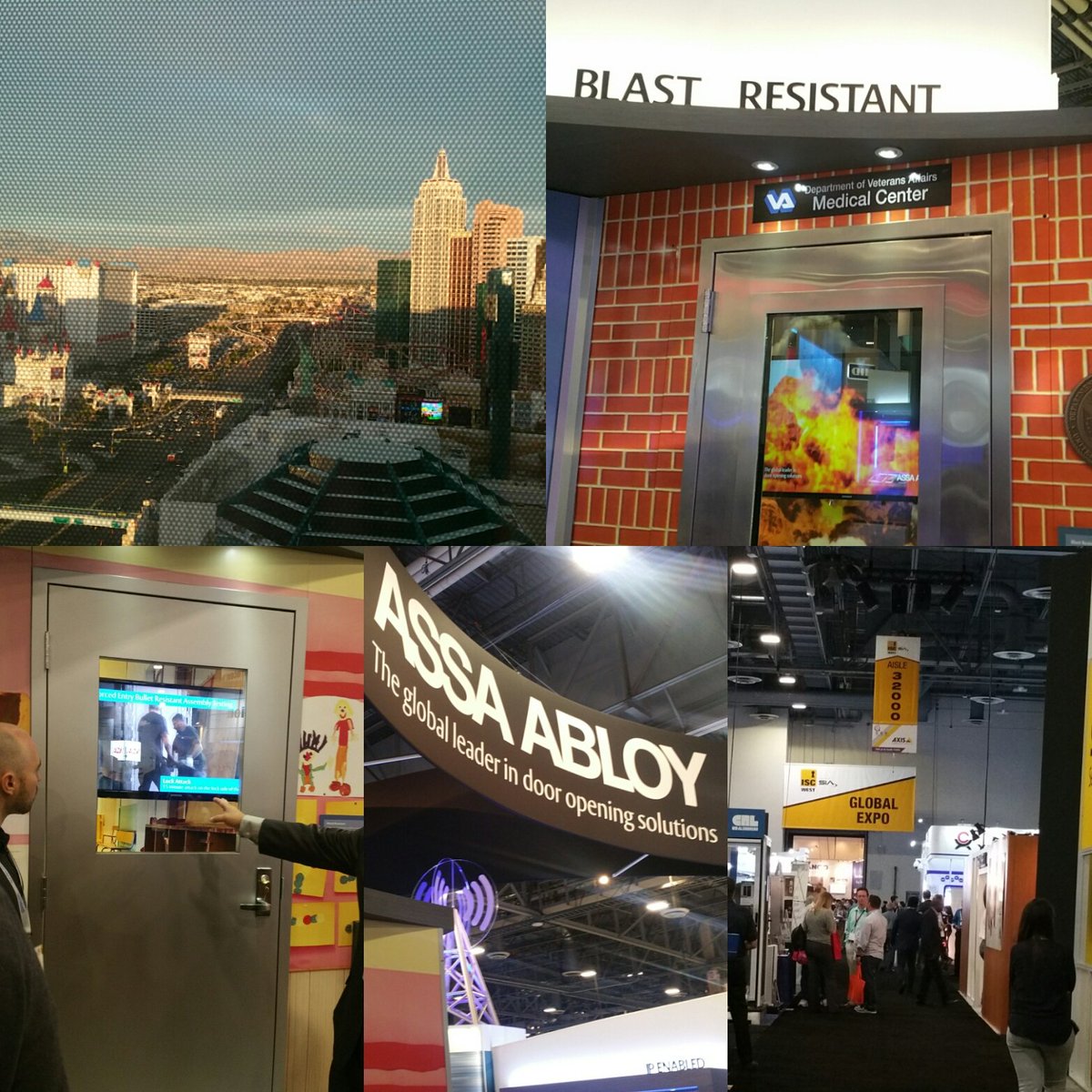 jnkjlezv's tweet image. #ISCWest #ISCW17 #LasVegas #AssaAbloy Great products and Amazing convention