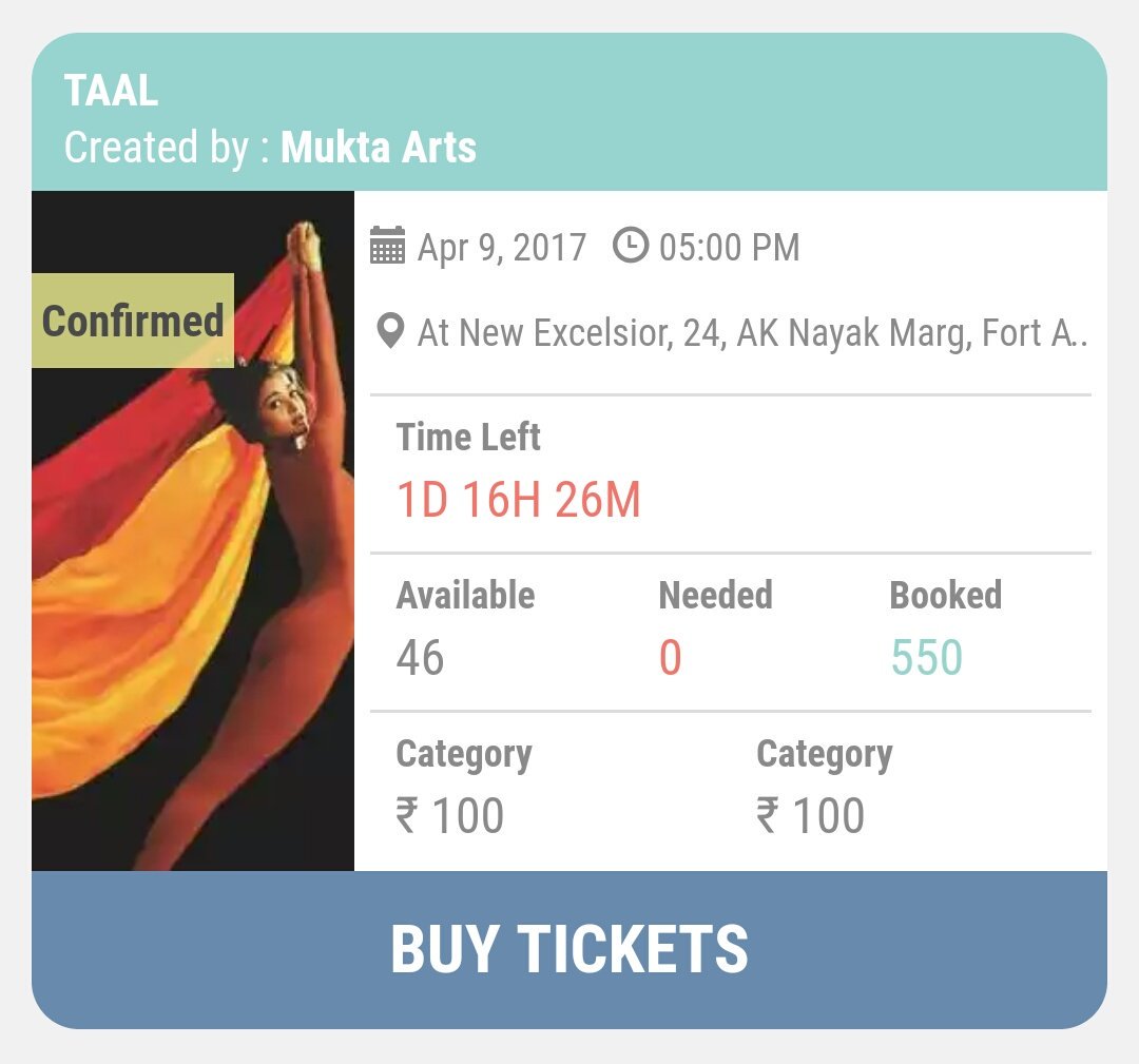 1018mb's tweet photo. 1 day to go! Watch #Taal with @SubhashGhai1 @arrahman and film crew @MuktaA2Cinemas . Find tickets here https://t.co/kvXh1oqxST https://t.co/qKKlcxvODT