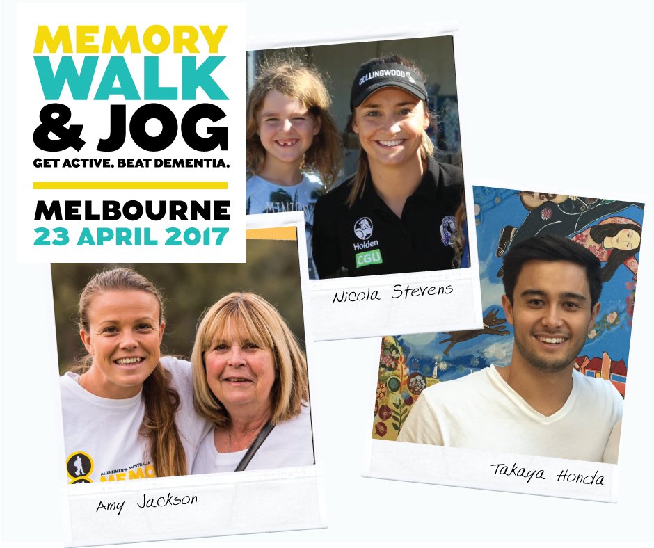 Join @CollingwoodFC @nicstevenss & more of our ambassadors @ #Templestowe Memory Walk & Jog bit.ly/vicmwjmelb