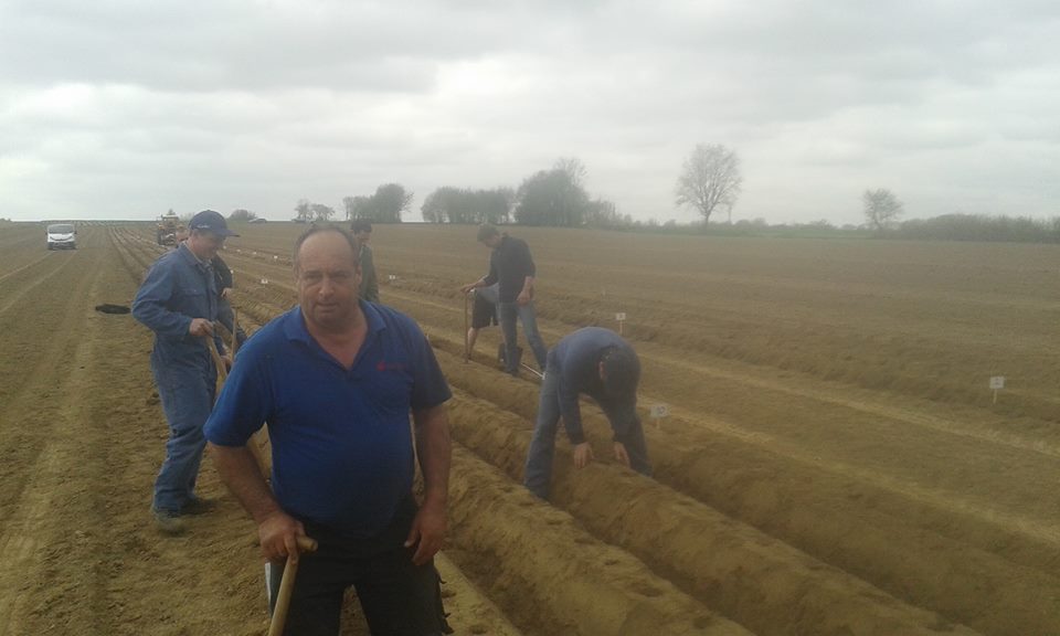 PiboTongeren's tweet photo. Wouter Dieu: "Vakantie of niet:de rassenproef van de aardappelen (#PIBOCampus) steekt er in.En het was nog plezant ook!" #PIBO #Paasvakantie https://t.co/3wAiQcjaAy